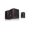 .Microlab FC330BT 2.1 High Fidelity Multimedia Speaker - 2.1 High-Fidelity Multimedia FC-Series Speaker - Output power: 56 Watt (RMS) - Interfaces: Bluetooth, AUX - Body: Wooden Cabinets. 