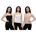 3 Pcs Ladies Camisole For All Season Use Cotton Cami Dress - Tops For Girls - কুর্তি মেয়েদের.