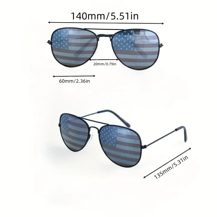 Men's%20Trendy%20Metal%20Frame%20Sunglasses%20With%20American%20Flag,%20Prom%20Party%20Sunglasses%20-%20Image%202