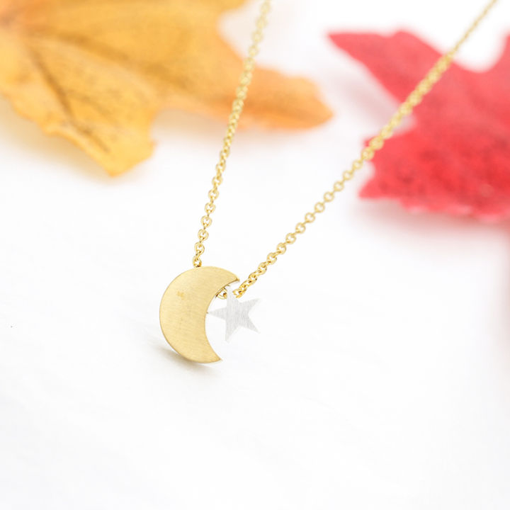 %E3%80%90Daily%20Necessities%20For%20Anyone%20Store%E3%80%91Delicate%20Moon%20Stars%20Pendant%20Necklace%20Jewelry%20Stainless%20Steel%20Gold%20Color%20Phase%20Choker%20Best%20Gifts%20-%20Image%205