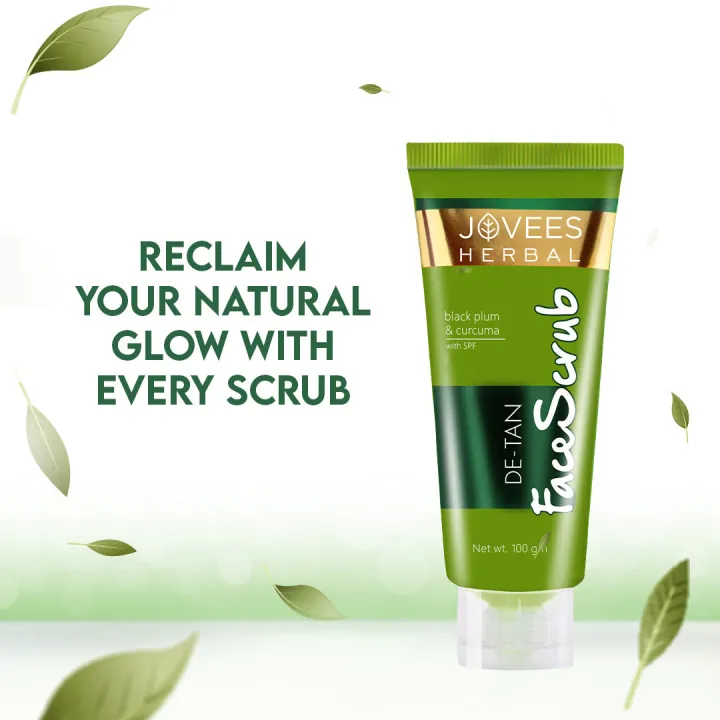 Jovees%20Detan%20Face%20Scrub%20With%20SPF%20%7CTurmeric%20&%20Aloe%20Vera%7CAll%20Skin%20Types%20Removes%20tanning%20%7CEven%20skin%20tone%20-%20Image%207
