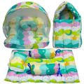 baby bedding set with pillow all in one  multicolor. 
