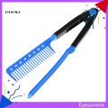 EYES Multifunction V Shape Flat Hair Styling Straightening Comb Salon DIY Style Tool. 