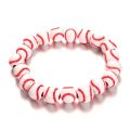 Elastic Basketball US Football Baseball Tennis Strand Bracelet Acrylic Bangle Fashion Charm Jewelry For Women Men Gift. 