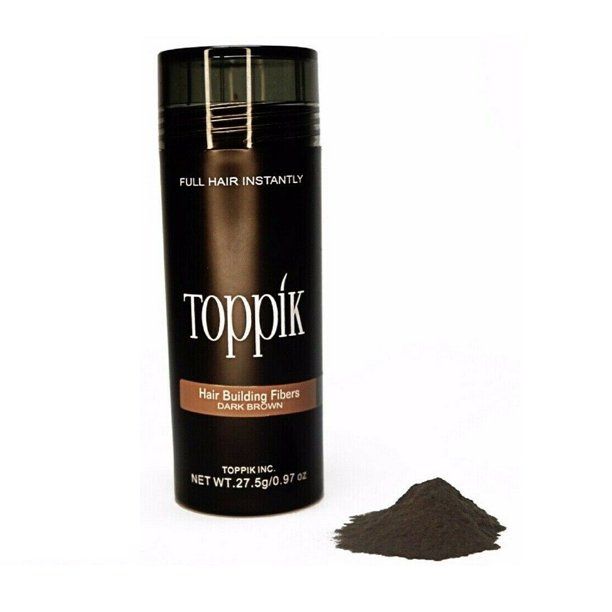 @loadstring — teletype Images High Quality Grahic Toppik Hair Building Fibers 27.5 g — Dark Brown | Daraz.com.bd