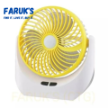 Rechargeable Fan with LED light.