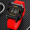 SKMEI 848 Men's Digital Sport Watch, Big Number Easy To Read Countdown Timer Male Wristwatches.