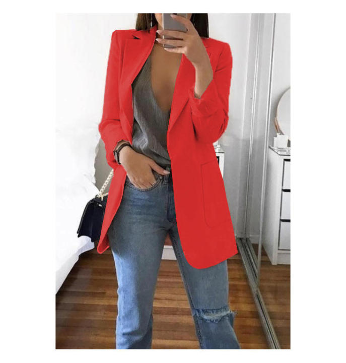 Woman%20Plus%20Size%20Formal%20Blazers%20And%20Coats%20For%20Women%20Women's%20Blazer%20Coat%20-%20Image%203