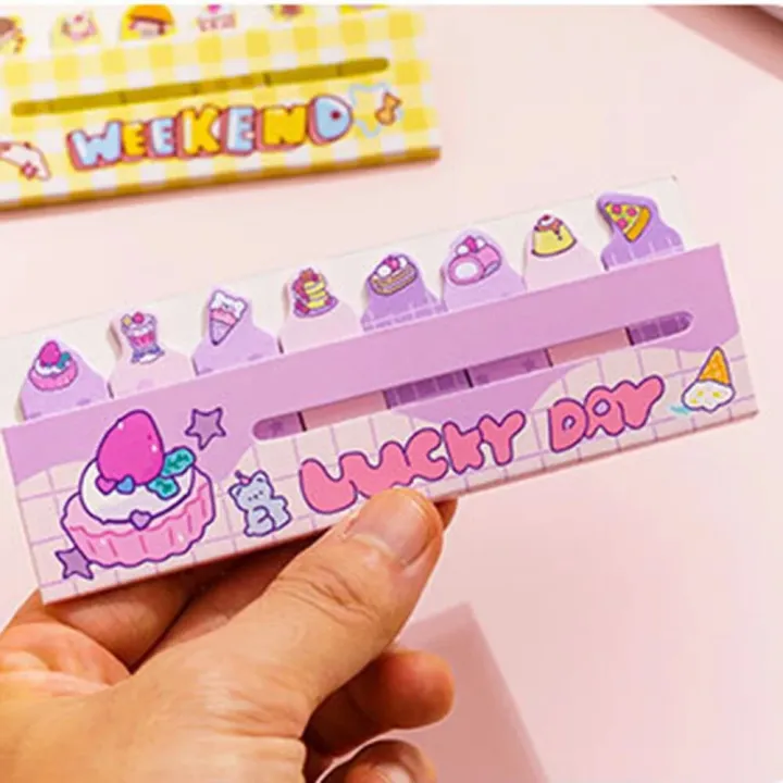 1%20Piece%20Lytwtw's%20Kawaii%20Stationery%20Cartoon%20Animals%20Marker%20Memo%20Pad%20Bookmark%20Flags%20Index%20Tab%20Sticky%20Notes%20Label%20Paper%20Stickers%20-%20Image%205