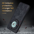for Honor X9b 5G Case Soft PU Leather Camera Protect Matte Back Cover.