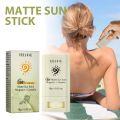 Portable SPF 50 Matte Bar Blocker Face Sunscreen Cream Moisturizing Refreshing Matte Sun Stick Whitening Skin Sunblock Lotion. 