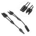 2pcs Y Branch MC4 Solar Panel Adapter Connector Cable SALE.