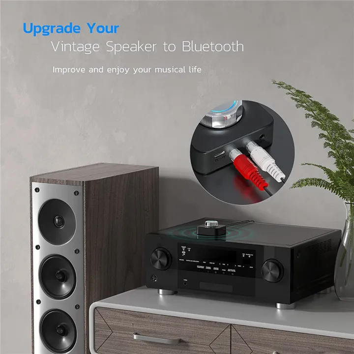 Bluetooth%205.0%20Audio%20Receiver%203D%20Stereo%20Music%20Wireless%20Adapter%20TF%20Card%20R/L%20RCA%203.5mm%20AUX%20Jack%20For%20Car%20kit%20Wired%20Speaker/Headphone%20-%20Image%203