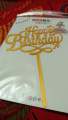 1pcs Happy Birthday Cake Topper for Cake Decoration - Random Design. 