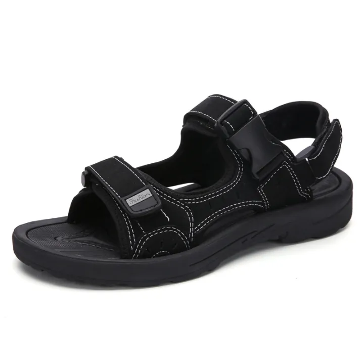 Sandals%20Men's%20Summer%202023%20New%20Student%20Open%20Toe%20Casual%20Versatile%20Velcro%20Ultra%20Light%20and%20Super%20Soft%20Non-Slip%20Beach%20Shoes%20-%20Image%205