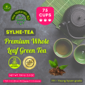 Sylhetea Premium Whole Leaf Green Tea - 150 Gm - Green Tea. 