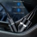 【happy one】Baseus Car Charger Dual USB Phone Charger USB Charger for Phone 2 Port Fast Car Charger for iPhone Samsung.