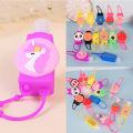 Holder Travel Portable Safe Holder Hangable Liquid Soap Dispenser Containers Refill Bottle Kids 5pcs Fruit Mini Hand Sanitizer.
