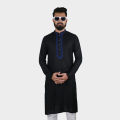 LeeWear men's punjabi men's kurta pajama manyavar kurta panjabi pajama best panjabi  punjabi design for man design for man latest punjabi design for man black punjabi design for man punjabi embroidery design for man PN21123. 