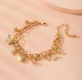 Butterfly Bracelet Woman Layered Girl Bracelets Tassel Fashion Clavicle Chain Lady Party Gold Color European Zinc Alloy Collare.