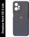 OnePlus Nord CE 2 Lite/ Realme V25/Q5/ Realme 9 5G, Slim Fit Silky And Soft Touch Finish Silicone Matte Finish TPU - Black (With Logo). 