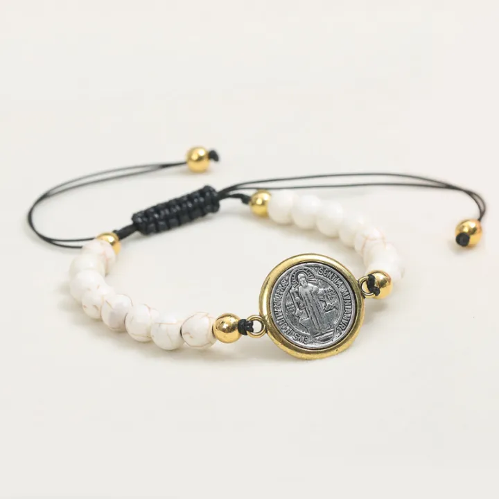 Saint%20Benedict%20Charm%20Hand-Edited%20Turquoise%20Stone%20Bracelet%20-%20Image%206