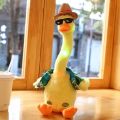 NEW Lovely Dancing Duck Talking Toy Sound Record Repeat Doll Kawaii Duck Kids Education Toys Home Party Decoration. 