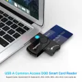 Rocketek Cr310 Usb 2.0 Tax Declaration Ic Smart External Card Reader Tf Sim Memory Card Reader Adapter For Computer. 
