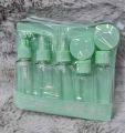 Travel Cosmetics Bottles Set Plastic Pressing Spray Bottle Super Cosmetics Packaging Travel Bottle Set 6Pcs/set Empty Bottles Travel kit Set. 