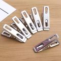 20pcs Stainless Steel Clothespins Kitchen Sealing Clips Durable Windproof Clips For Clothes Socks Document Organizers. 