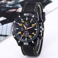 New wish foreign trade sports silicone fashion racing business quartz men's watch watch wholesale. 