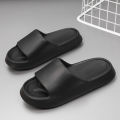 Soft and Comfort Men's Sandal Slippers Men's Home EVA Slipper Anti-slip Light Waterproof Shoes Mens High-elastic Sandal Slippers.