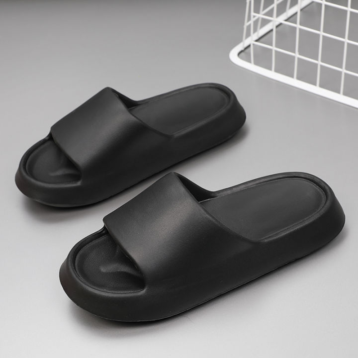 Soft and Comfort Men's Sandal Slippers Men's Home EVA Slipper Anti-slip Light Waterproof Shoes Mens High-elastic Sandal Slippers