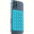 Silicone Suction Phone Holder Mat Multifunctional Suction Cup Wall Stand Square Anti-Slip Single-Sided Case Mount Back Sticker.