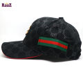 Black GG Logo Fashion Cap For Men. 