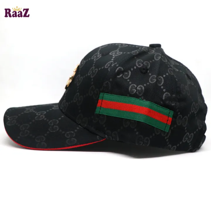 Black%20GG%20Logo%20Fashion%20Cap%20For%20Men%20-%20Image%203