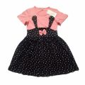 1-2 years Unique Baby Girls Frock Without Pant - Part Of The Summer Collection Baby Girl Dress - Presents A Charming Outfit Option For Little Ones - Combining Style And Comfort. 
