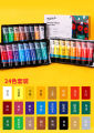 Mont Marte Signature Paint Set - Acrylic Paint 12pc and 24pc x 75ml Tubes. 