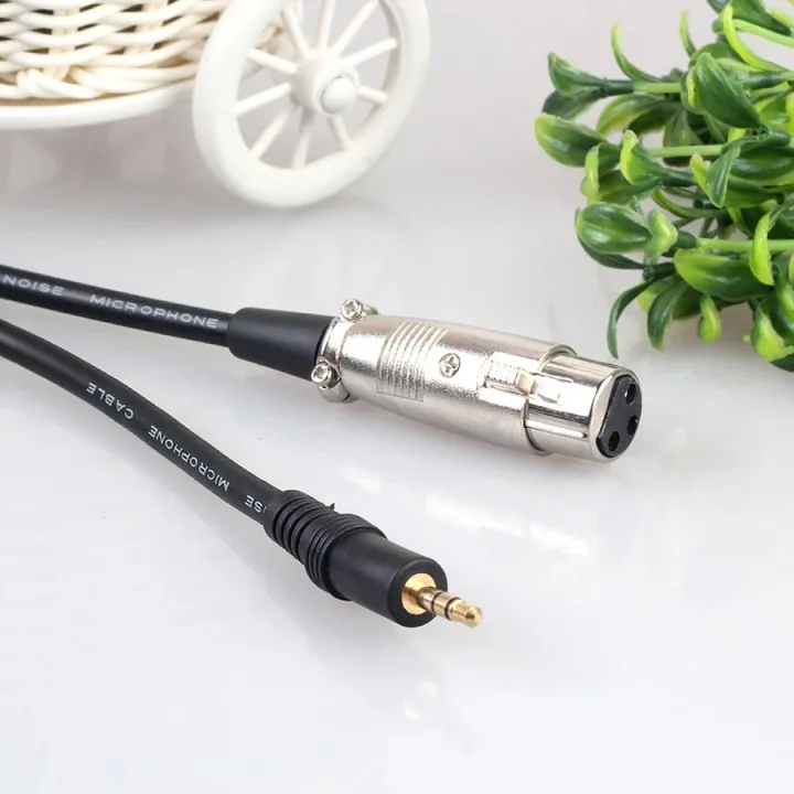XLR%20Cable%20Female%20To%203.5mm%203%20pole%20Microphone%20Cable%201.5M%20for%20condenser,%20Dynamic%20Microphone%20-%20Image%207