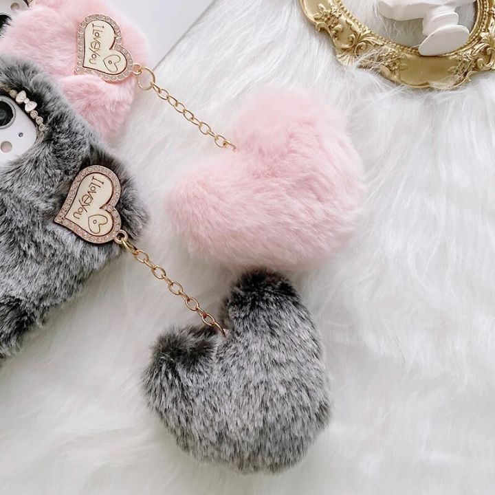 Luxury%20Plush%20Rabbit%20Fur%20Phone%20Case%20For%20Google%20Pixel%206%20Pro%206A%207%207A%208%20Shiny%20Diamond%20Lens%20Frame%20TPU%20Back%20Cover%20Fundas%20-%20Image%204