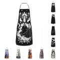 Hekate Triple Goddess Apron Women Men Unisex Bib Goth Occult Halloween Witch Cooking Kitchen Tablier Cuisine Chef Painting. 