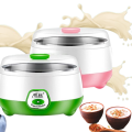 Yogurt Maker Machine Stainless Steel - ABS + PP - 220-240V - 15W - 1L Capacity Home Electric Automatic Yogurt Maker. 