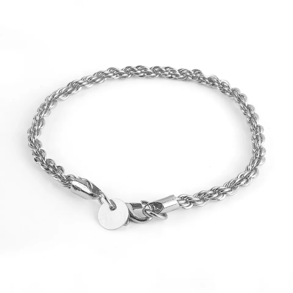 Luxury Stainless Steel Strap Bracelets Gold Plated Detachable