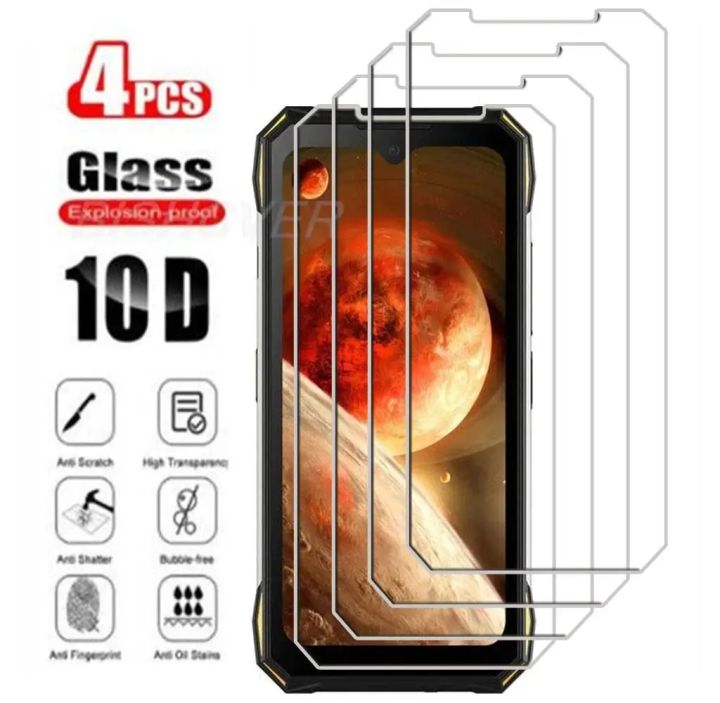 4Pcs Tempered Glass FOR Doogee S89 Pro 6.3 DoogeeS89Pro S89Pro Screen Protector Phone Protective Glass Film 9H