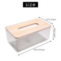 Minimalist Tissue Box Cover Holder, for Bathroom, Bedroom.