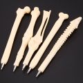 25PCS Bone Design Ballpoint Pens with Black Ink for Artist, Doctor, Nurse , School, Office, Party. 