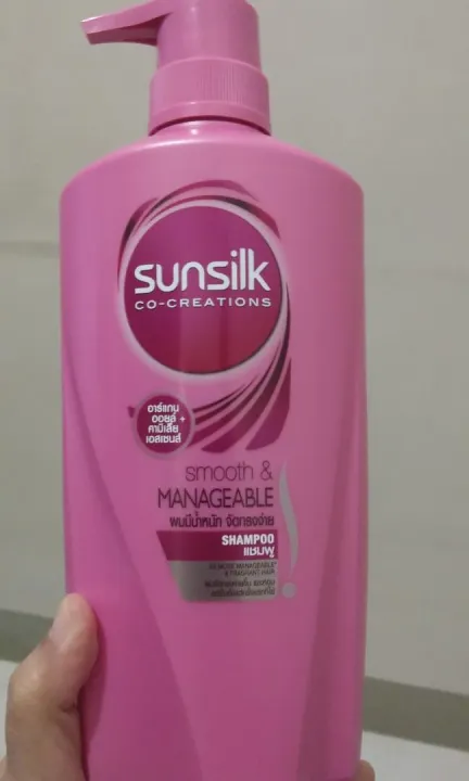 Sunsilk%20Thick%20&%20Long%20Pink%20Shampoo%20-%20600ml%20(Made%20In%20Thiland)%20-%20Image%202