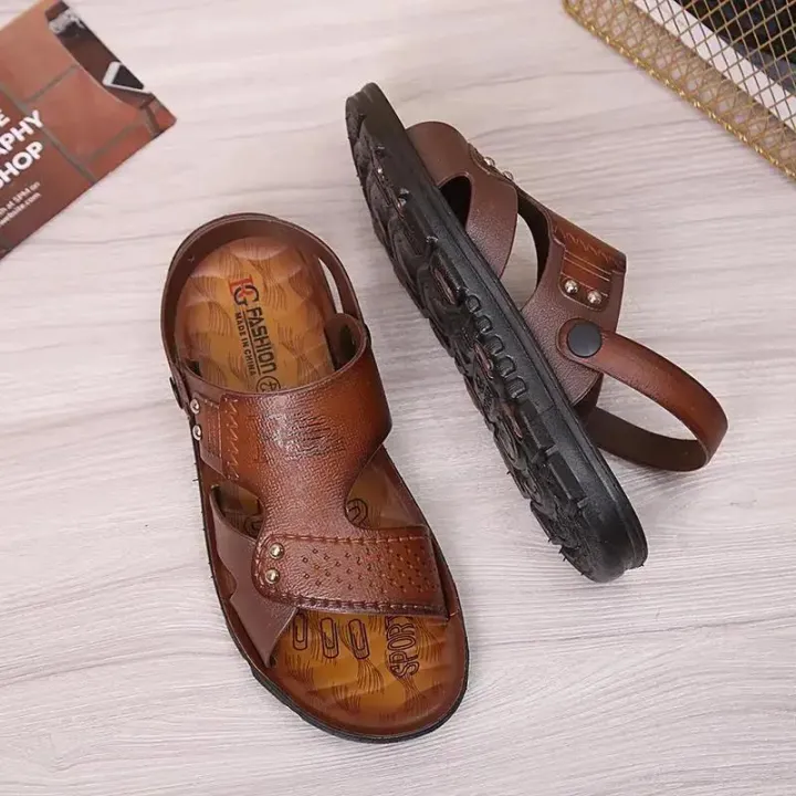 Sandals%20Men's%20Summer%20Peep-toe%20Youth%20Beach%20Shoes%20Dual-use%20Beach%20Slippers%20Non-slip%20Men's%20Sandal%20Mens%20Shoes%20BunnyGarden%20-%20Image%202