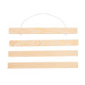Magnetic Poster Frame Hanger Reusable Easy To Install Easy Operation Wood Poster Hanger Pine Replaceable for Maps for Pictures. 