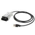 Switch OBD2 Diagnostic Cable, Errors Clearing Cord USB OBD2 Scanner Cable for Car. 
